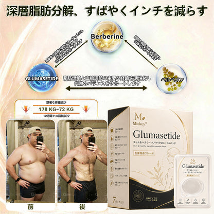 Mickey®＆NAD+ 8-in-1強化フォーミュラナノニードルパッチ – 肥満、たるんだ肌、糖尿病、睡眠時無呼吸、関節の問題、その他の健康上の悩みに対応👩‍⚕️👩‍⚕️👩‍⚕️